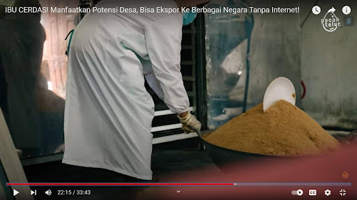 Proses pembuatan gula kelapa | Tangkap Layar Youtube 